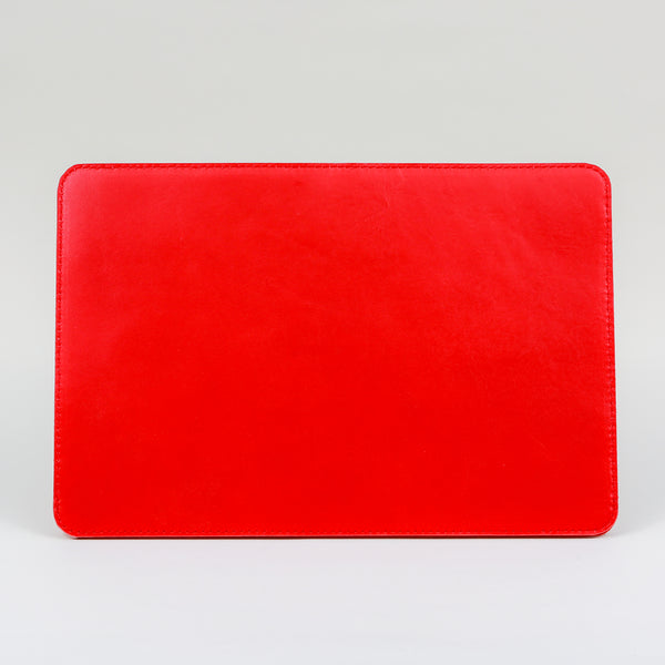 本革カラフルMACBOOK AIR ケース（レッド） – YASUWESTIN