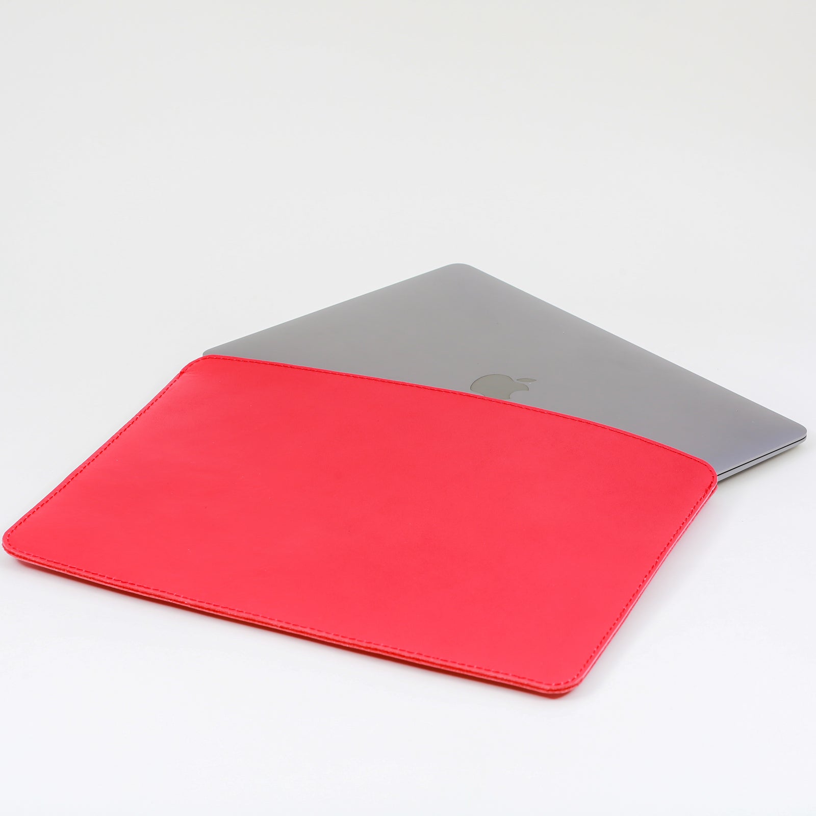 本革カラフルMACBOOK AIR ケース（レッド） – YASUWESTIN